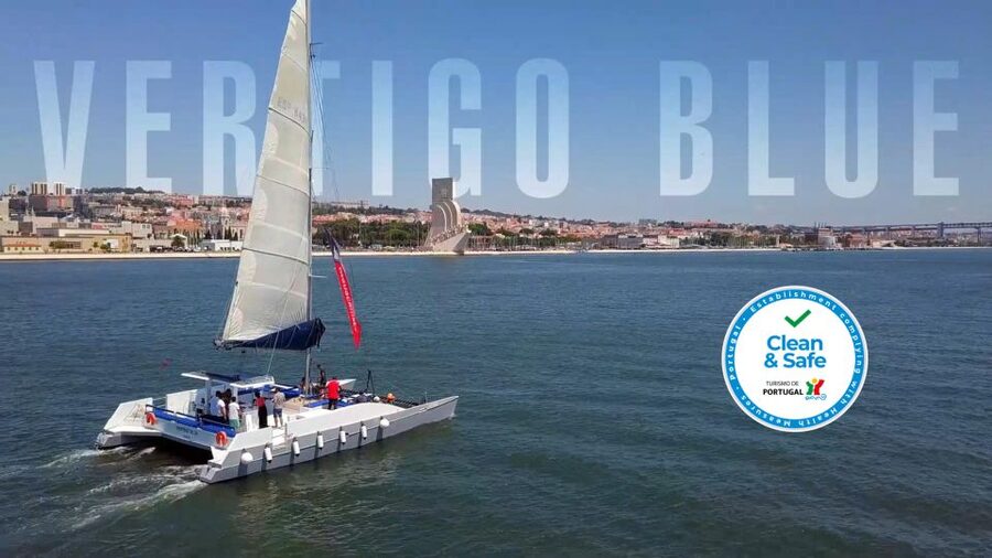 Lisbon: Private Catamaran Charter for up to 18-People - Belém Tower from the river