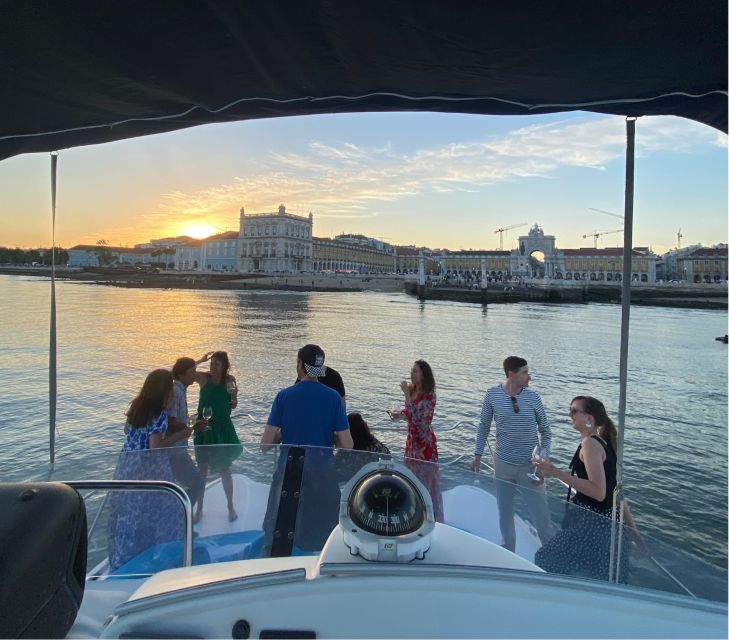 Lisbon: Private Luxury Catamaran Tour with Welcome Drink - What the two-hour cruise feels like