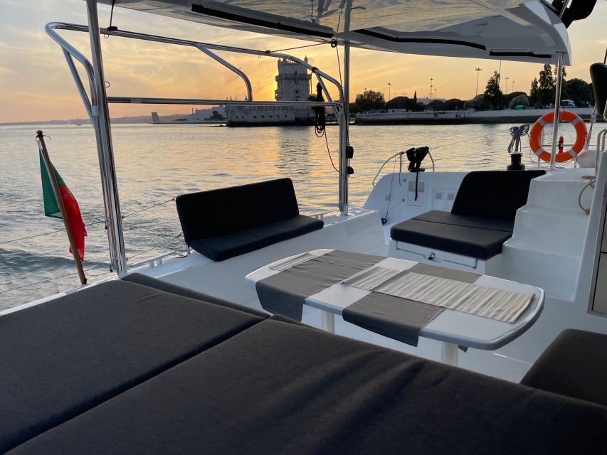 Lisbon: Sunset and Wine Luxury Catamaran Cruise - Key points to know before you book