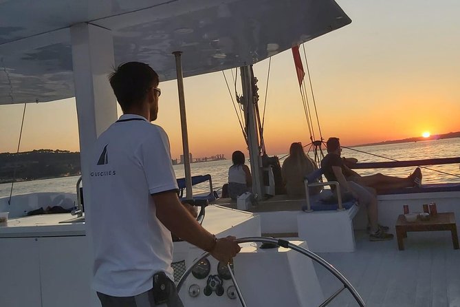 Lisbon Sunset Catamaran Cruise on the Tagus River - Central Lisbon and the main square
