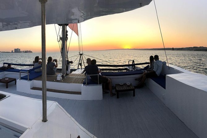 Lisbon Sunset Catamaran Cruise on the Tagus River - What the catamaran is like on board