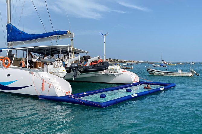 Lounge Catamaran SODADE Half-Day (Adults Only) - The floating pool for cautious swimmers