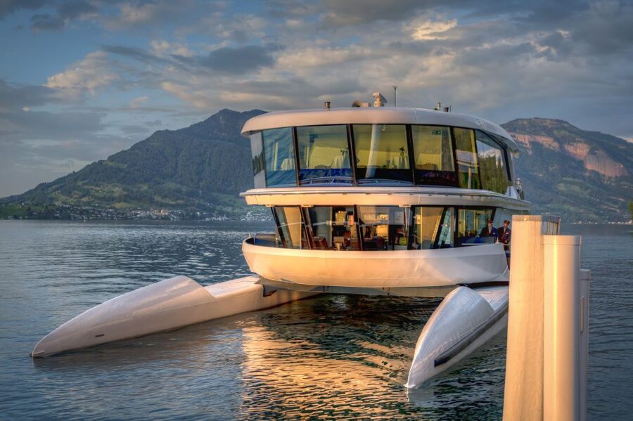 Lucerne: Round-Trip Catamaran Cruise on Lake Lucerne - Food, drinks, and practical comfort