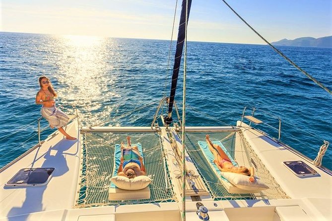 Luxury All-Inclusive Catamaran Cruise to Ile aux Cerfs and GRSE Waterfall - A morning on the water from Trou d’Eau Douce