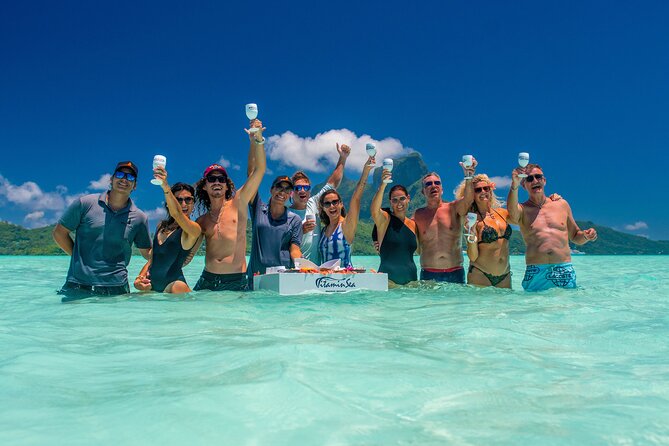 LUXURY Catamaran Bora Bora : Sailing, Snorkeling & Floating Bar - What the four-hour schedule really gives you