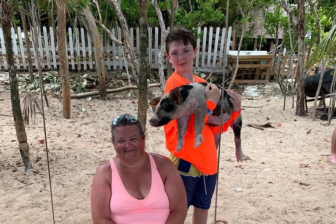 Luxury Catamaran Cruise: Sip, Sail, Snorkel, and Swim with Pigs! - Rose Island gives you a proper beach afternoon