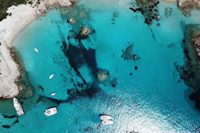 Luxury catamaran from Porto Rafael-Palau to the Maddalena Archipelago - Razzoli and Santa Maria bring cliffs, lighthouses, and quiet coves