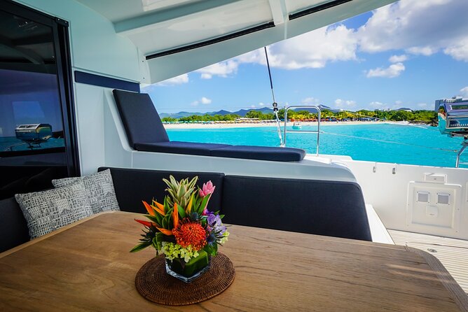 Luxury Catamaran Private Charter in St. Maarten/St. Martin - What the crew adds to the day
