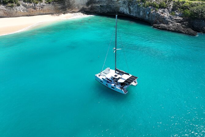 Luxury Catamaran Private Charter in St. Maarten/St. Martin - Three hours at Baie Longue and La Samanna