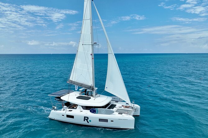 Luxury Catamaran Private Day Sail from St. Maarten to Anguilla - The morning sail to Anguilla