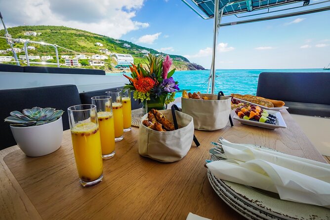 Luxury Catamaran Private Day Sail from St. Maarten to Anguilla - Eight hours around Anguilla