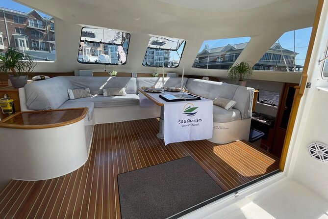 Luxury Catamaran Private Tour Baltimore Harbor - Boarding at Lighthouse Point Resort & Marina