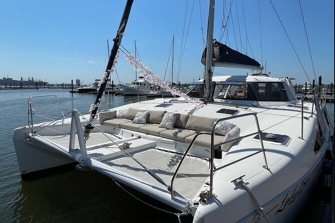 Luxury Catamaran Private Tour Baltimore Harbor - Sailing past the Inner Harbor and downtown skyline