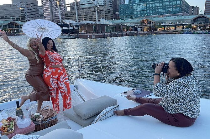 Luxury Catamaran Private Tour Baltimore Harbor - A historic monument at the right time of day