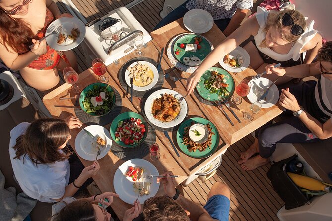 Luxury Catamaran Sunset Private & Greek Gastronomy in Athens - Sunset Views Along the Athenian Coast