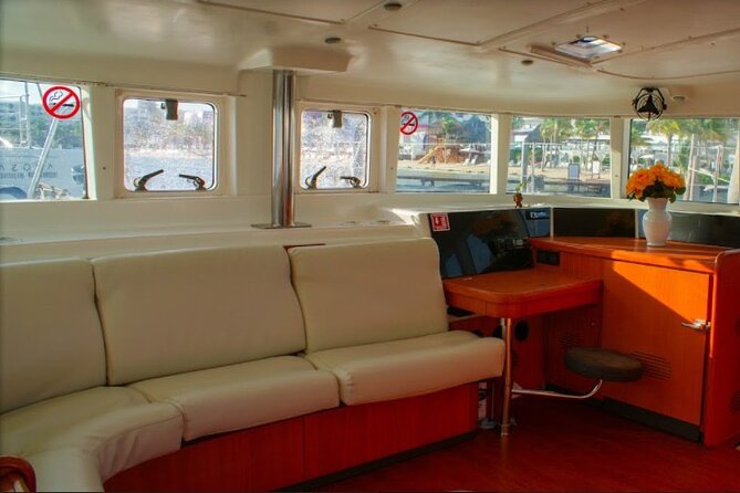 Luxury Catamaran Tour to Isla Mujeres with Transportation - The return sail turns the trip into a floating party
