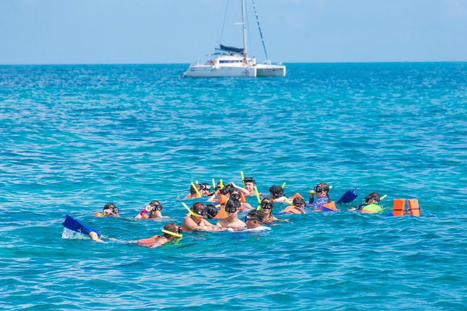 Luxury Catamaran tour to Isla Mujeres with transportation from Playa del Carmen - Beginning at Puerto Juarez