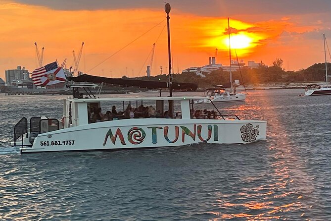 Luxury Sunset Catamaran Cruise - Peanut Island adds a touch of history