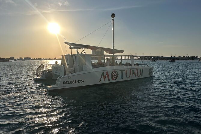 Luxury Sunset Catamaran Cruise - Clematis Street looks different from the water