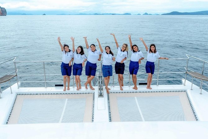 Luxury Sunset Cruise at Krabi's Coastlin with Power Catamaran - Chicken Island: a quick photo stop