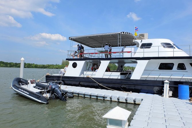Luxury Sunset Cruise at Krabi's Coastlin with Power Catamaran - The night return through Krabi Town