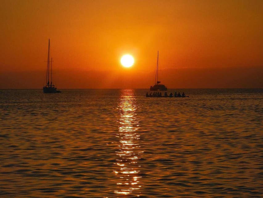 Malaga: Catamaran Sailing Trip with Sunset Option - Who will enjoy the front nets, and who should avoid them
