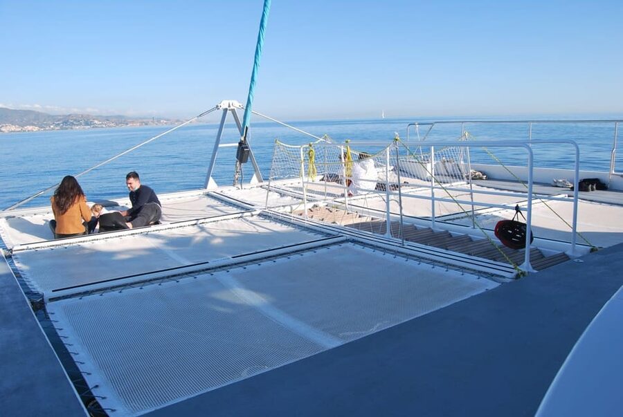 Malaga: Catamaran Sunset or Night Cruise w/ Live DJ & Drink - A Short Route with Plenty to Watch