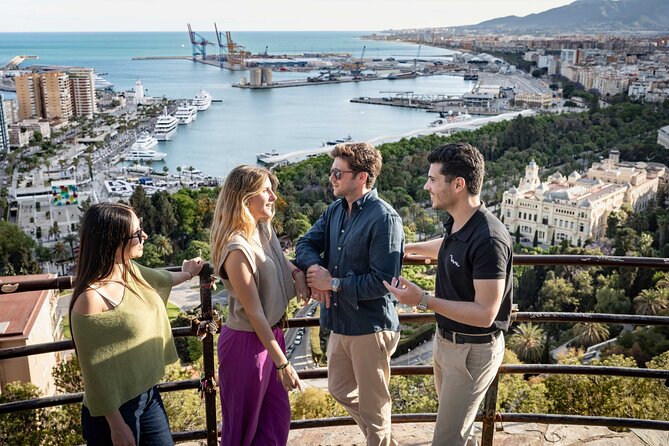 Malaga Private Walking Tour, Alcazaba & Catamaran Cruise - Gibralfaro gives you the city from above