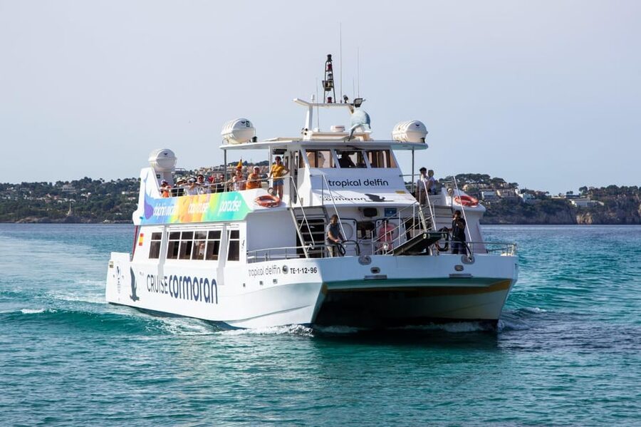 Mallorca: 2-Hour Coastline & Malgrat Islands Catamaran Tour - Seating, sun, food, and the onboard setup