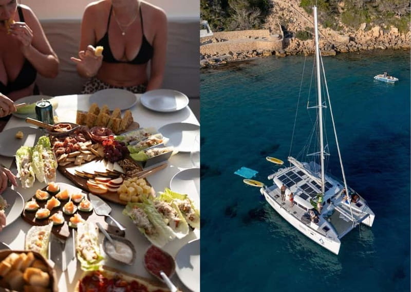 Mallorca: Catamaran Boat Tour with Tapas - Cruising past the Malgrats Islands