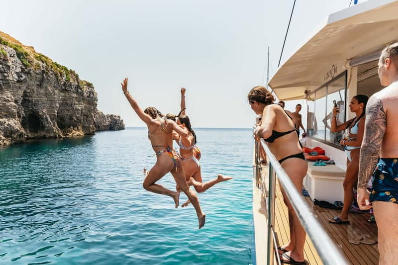 Malta: Blue Lagoon, Beaches & Bays Trip by Catamaran - Food, drinks, and what to bring