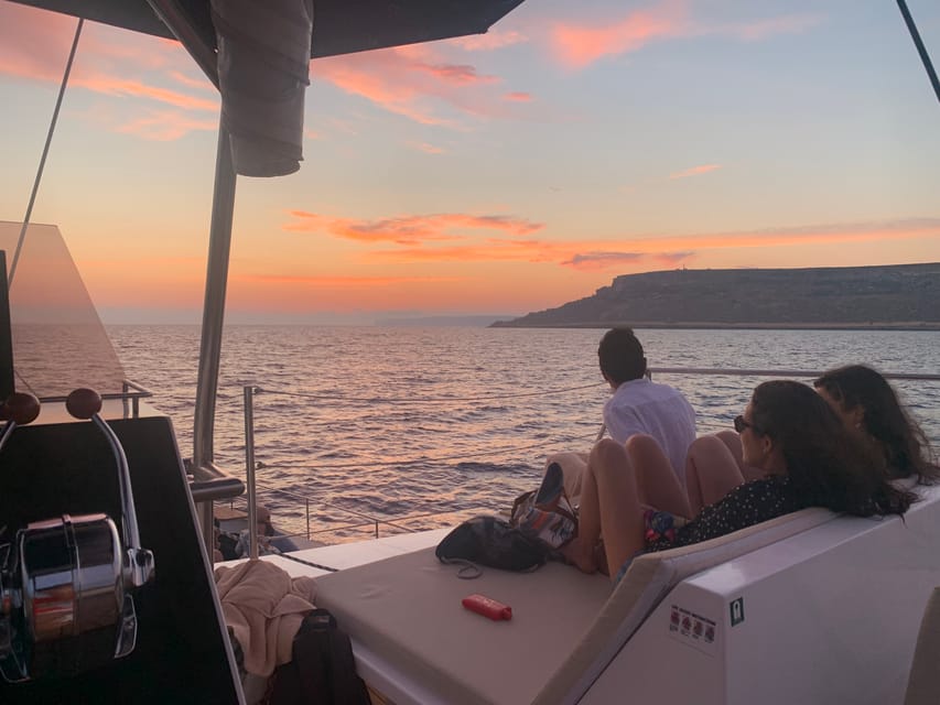 Malta: Blue Lagoon Evening Catamaran Cruise - Crystal Lagoon and the Caves
