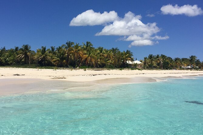Mambo Sail Catamaran to Rendezvous Bay Anguilla - Leaving Simpson Bay at 9am