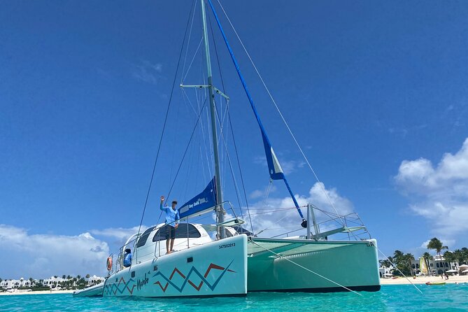 Mambo Sail Catamaran to Rendezvous Bay Anguilla - Who will enjoy this Anguilla sailing day