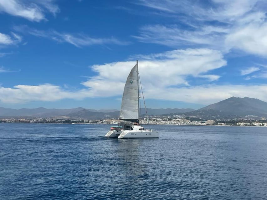 Marbella: Private Cruise in Catamaran - Dolphin watching without false promises