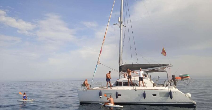 Marbella: Private Cruise in Catamaran - Weather can change the whole outing