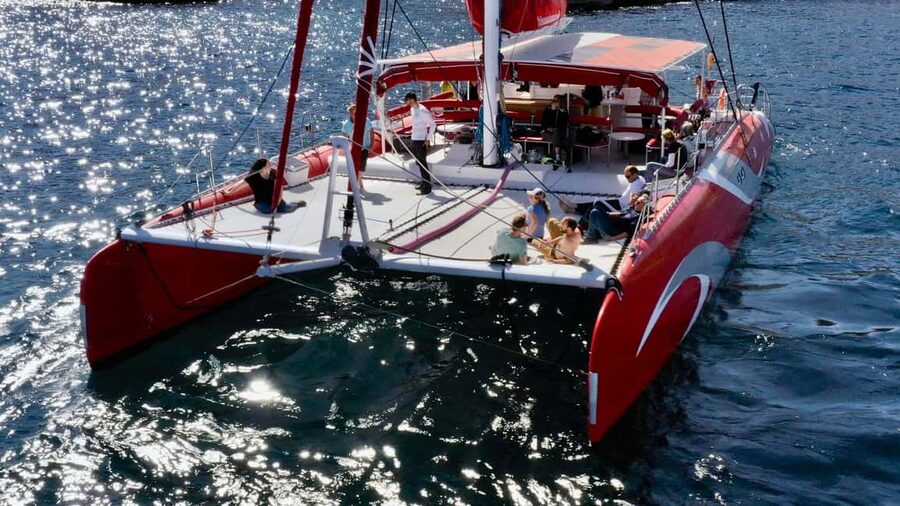 Marseille : Calanques Catamaran Cruise with Lunch & Wine - Morgiou, lunch, and the longest stop