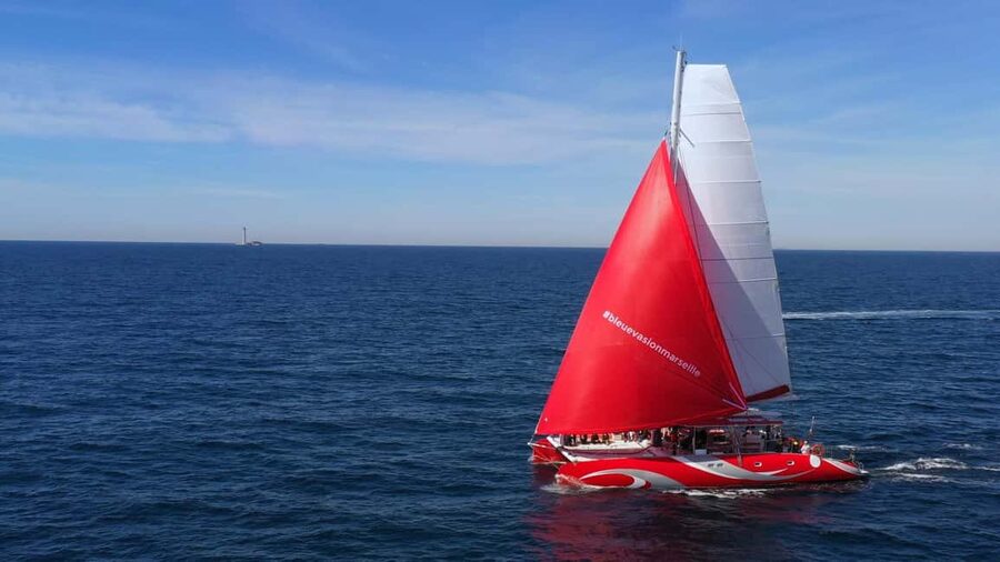 Marseille : Calanques Catamaran Cruise with Lunch & Wine - What the weather can do to your day