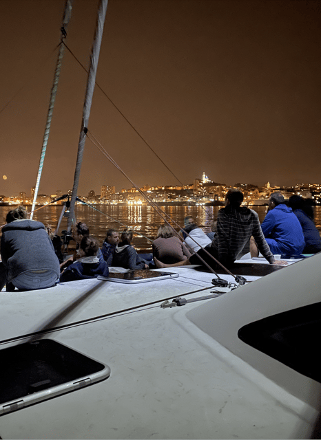 Marseille: Sunset Catamaran Tour with Stand-up Paddle & Wine - Swimming and Snorkeling in a Quiet Cove