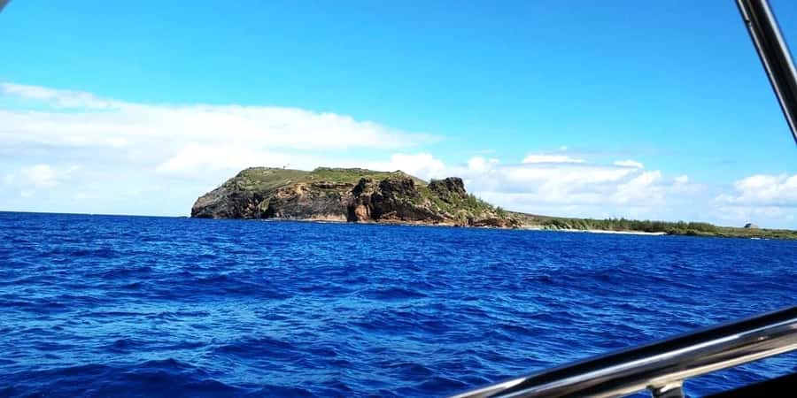 Mauritius: Catamaran cruise to 3 Northern Isles with lunch - Sailing out from Grand Bay
