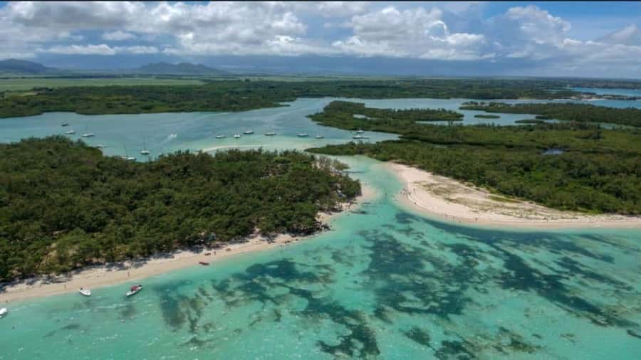 Mauritius: Ile Aux Cerfs catamaran cruise Lunch with BBQ - Grand River South East Waterfall
