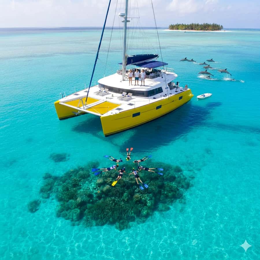 Miami: Key West with Catamaran Tour, Drinks, and Free Time - Choosing snorkeling or dolphin watching