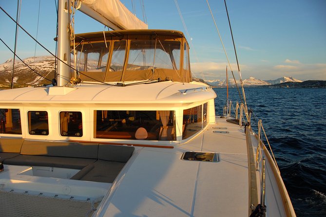 Midnightsun trip - Luxury Catamaran Arctic Princess - What the guiding adds