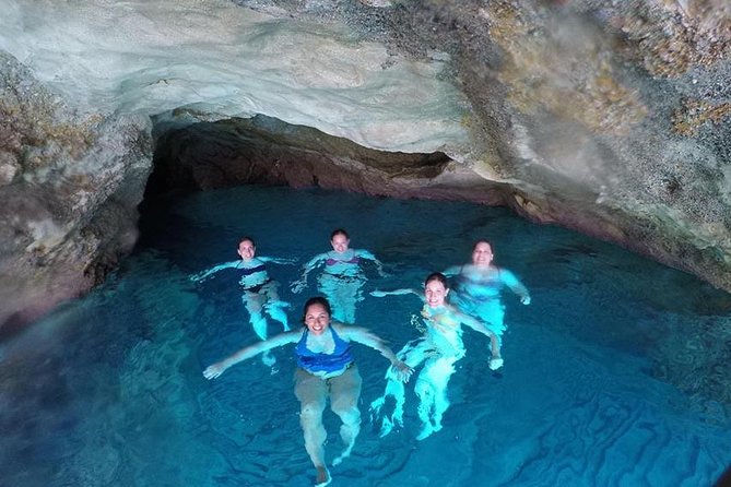Milos caves snorkelling Catamaran Cruise in a small group - Sikia Cave is the day’s most unusual stop