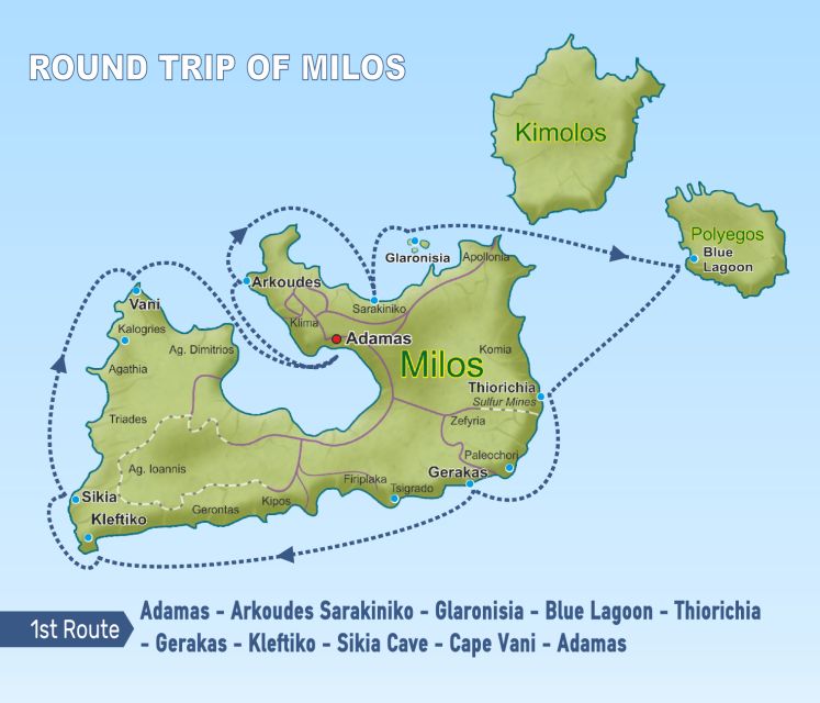 Milos: Full-Day Catamaran Cruise with Food and Open Bar - Key points at a glance