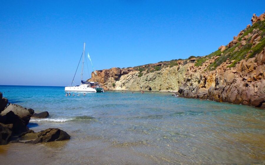 Milos: Half-Day Morning Catamaran Cruise to Kleftiko - Crew style, music, and the feel onboard