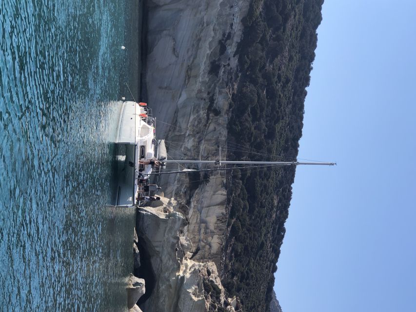 Milos: Sunset Catamaran Cruise with Kleftiko Visit - Kleftiko’s cliffs and sea caves
