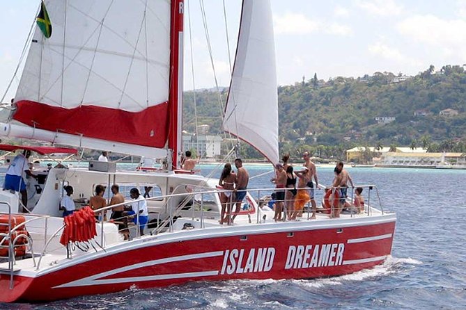 Montego Bay Catamaran Cruise and Snorkeling Tour from Falmouth - A party cruise with a swim in the Caribbean