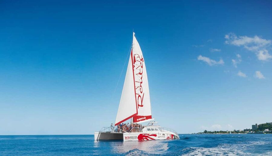 Montego Bay: Reggae Catamaran 18+ Cruise with Open Bar - Sailing past Montego Bay’s coast