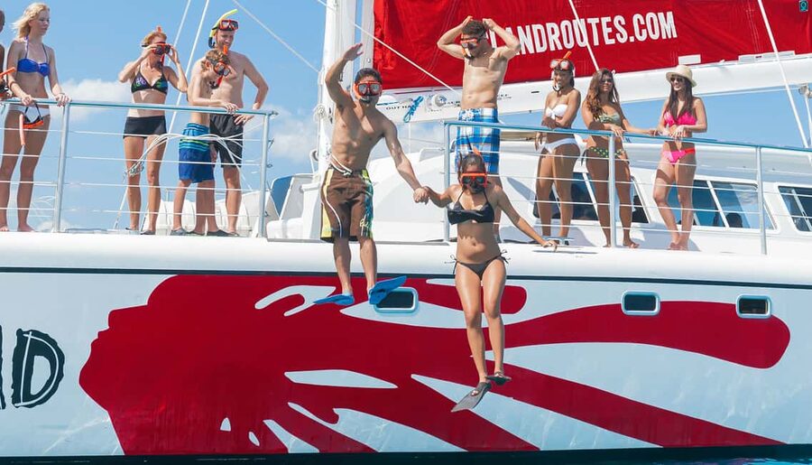 Montego Bay: Reggae Family Catamaran Cruise with Snorkeling - What the $125 price really covers